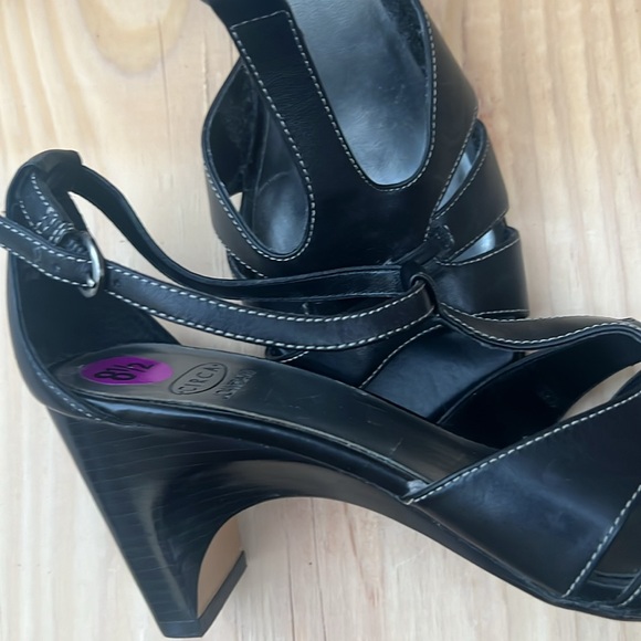 Brand New Joan & David Black Dressy Sandals/Heels - Picture 7 of 8